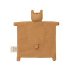 Knuffeldoekje tijger oker, Main Sauvage