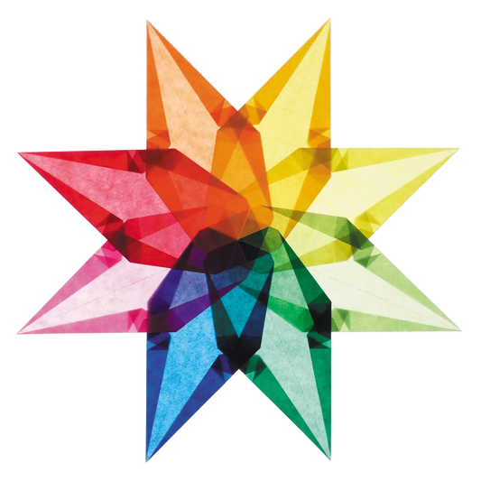 Mercurius Vliegerpapier, 16 x 16 cm, 11 kleuren en 100 vel