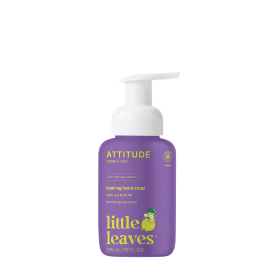 ATTITUDE Little Leaves schuimende handzeep Vanille & Peer flacon van 295 ml