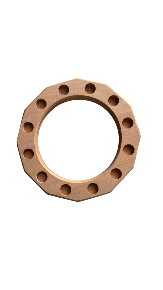 Ronde seizoensring, 12 gaten, Circle of Wood