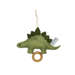 Muziekmobile dinosaurus vilt, groen | Gamcha