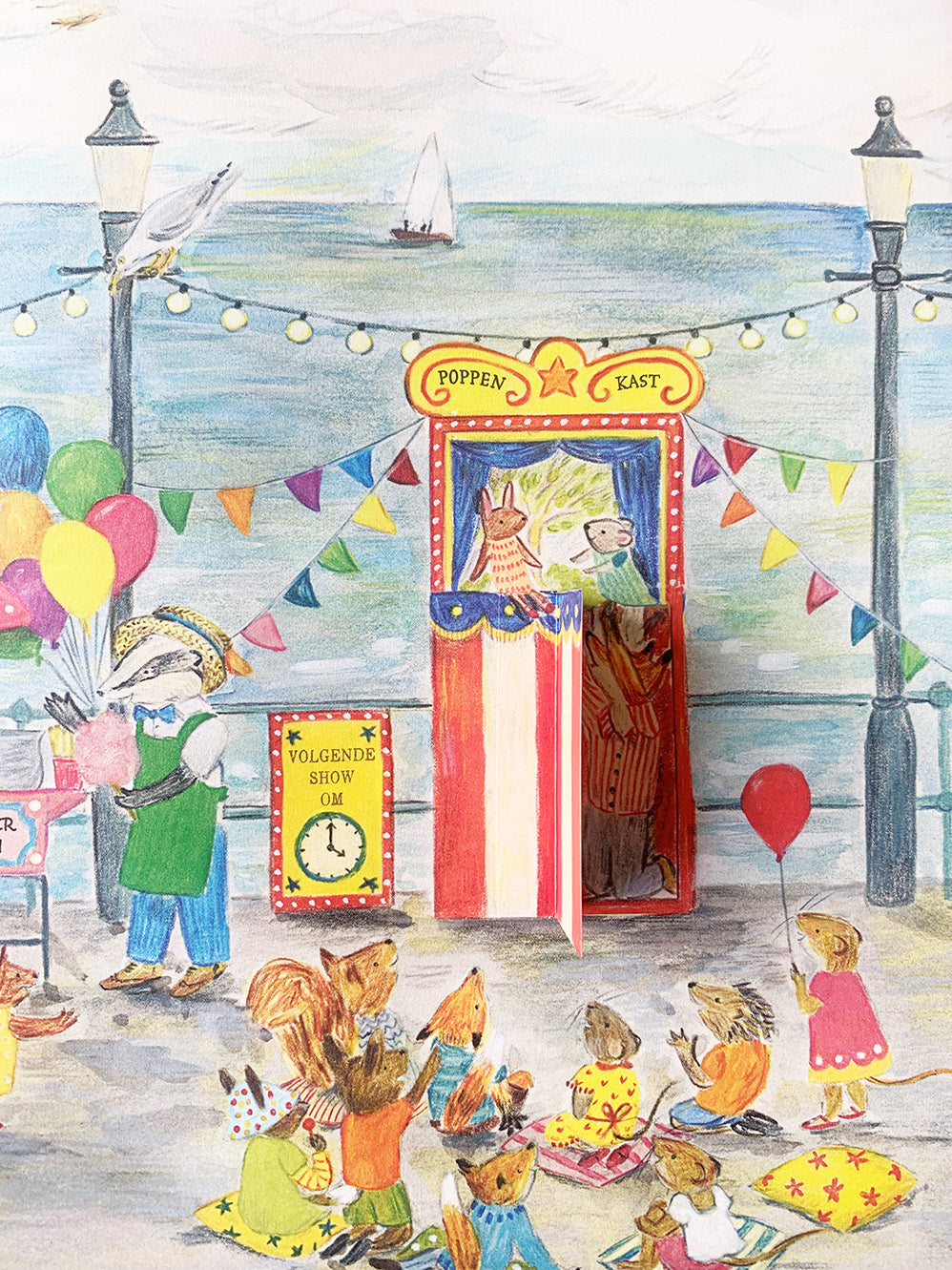 Christofoor Muis aan zee, Alice Melvin