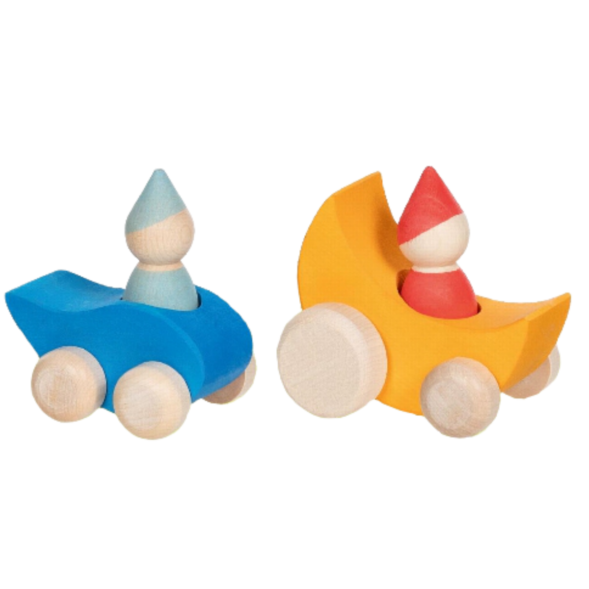 Goki Evolution houten voertuig Maan of Druppel