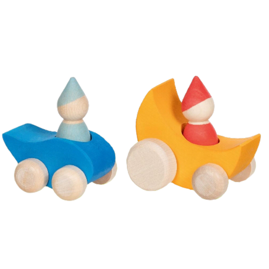 Goki Evolution houten voertuig Maan of Druppel