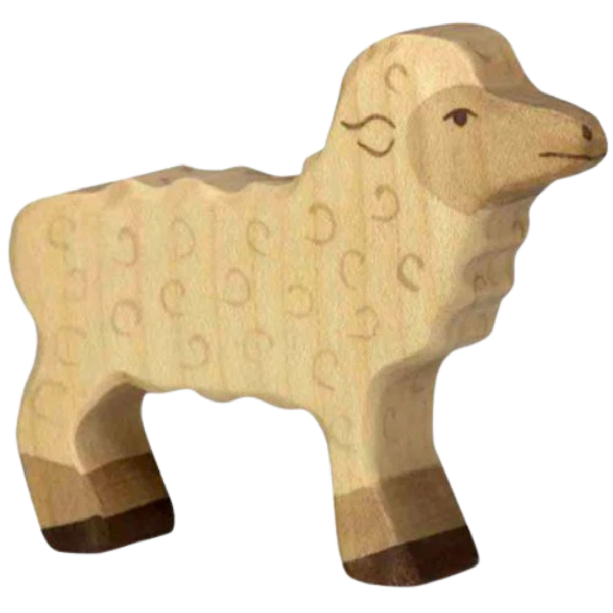 Houten lammetje, Holztiger