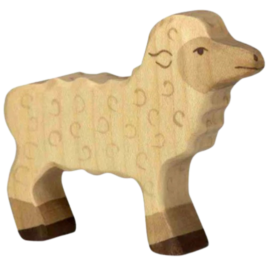 Houten lammetje, Holztiger