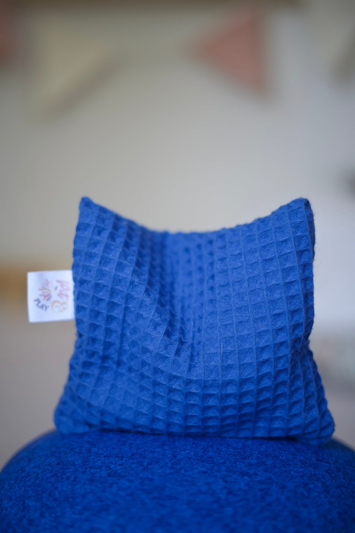 Pit & Play sensorisch pittenzakje in blauw