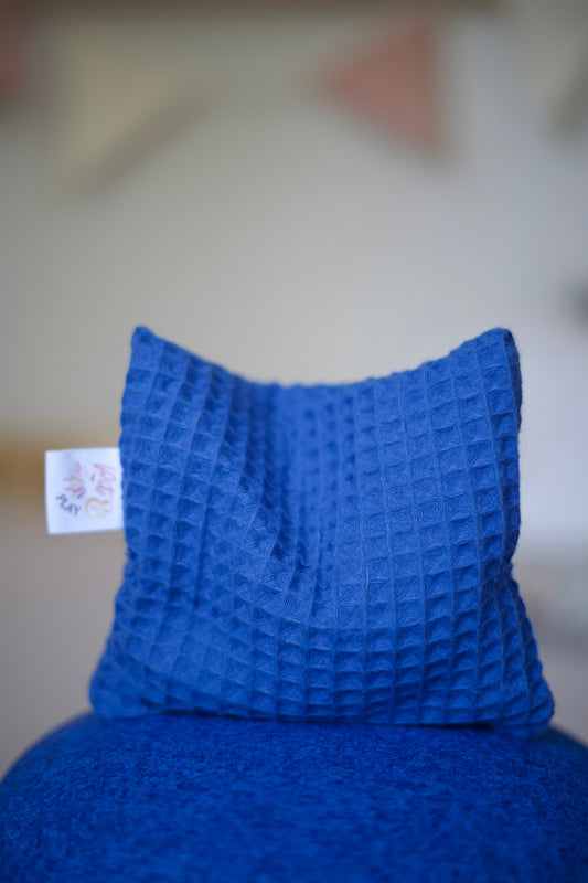 Pit & Play sensorisch pittenzakje in blauw