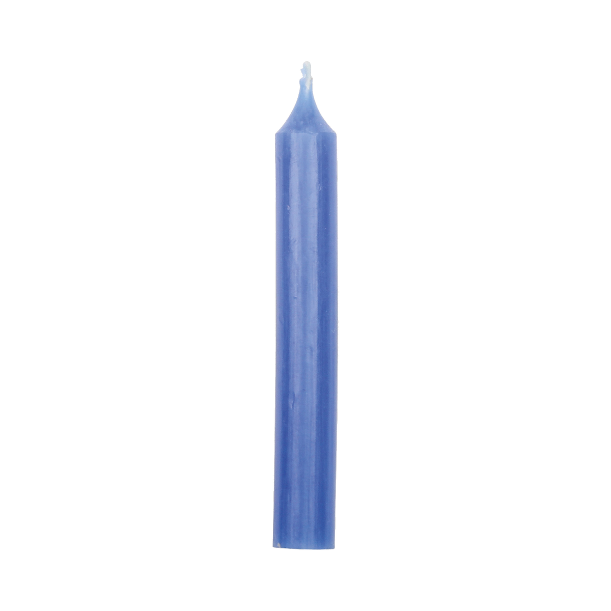 Ahrens verjaardagskaarsjes in blauw, 13mm, set van 10