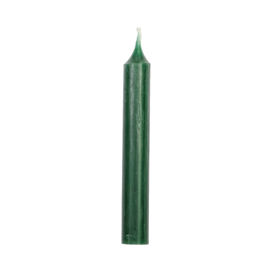 Ahrens verjaardagskaarsjes in donkergroen, 13mm, set van 10