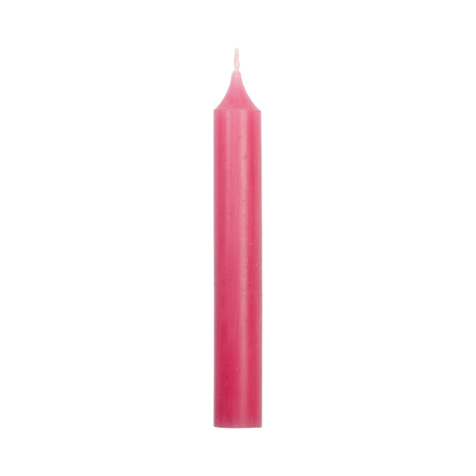 Ahrens verjaardagskaarsjes in roze, 13mm, set van 10