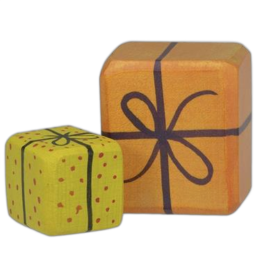 Holztiger houten cadeautjes, 2-delig
