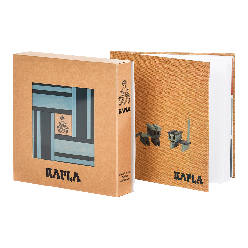 Kapla voorbeeldboek lichtblauw donkerblauw