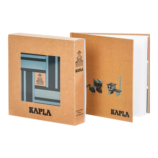 Kapla voorbeeldboek lichtblauw donkerblauw