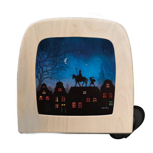 Toverlux Silhouette Sinterklaas, Vogel Geluk