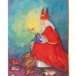 Vertelkaart, Die malle verstrooide sint, Anne Illustraties