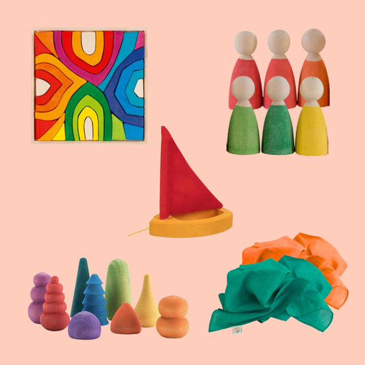 Ziggy Natural Play Open-ended Starterset Eindeloos Spelen