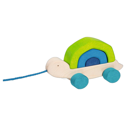 Goki houten trekfiguur schildpad Tortuga